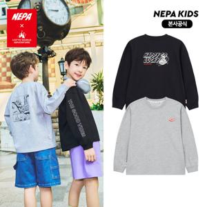 [네파키즈/택가59,000] KLC5325 LTT 굿 바이브 맨투맨 본사직영