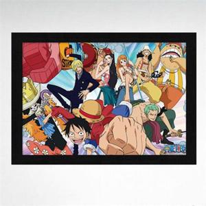 1000조각 직소퍼즐 - 원피스 심 플 하게가자 액자세트 퍼즐