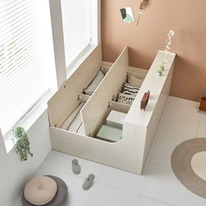 파로마 네오 스누피 공간분리 파티션 침대프레임 SS NES839