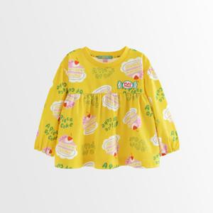 [아이러브제이] M.조각케이크 셔링 티셔츠 MXSTO08