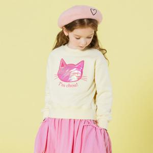 [아이러브제이] 초우 홀로그램 맨투맨 티 JXSTO31