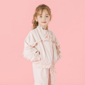 [아이러브제이] 레니본 리본 프릴 바람막이 JXSOU02