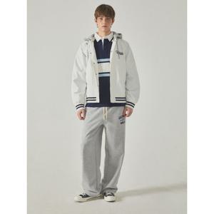 [후아유][공용] 컴퍼스 엠블럼 와이드팬츠 WHTMF2201U