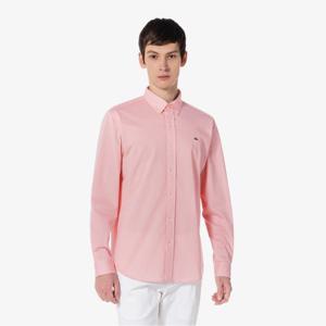 라코스테 공식 남성 뉴 저지 스트라이프 셔츠 CH442E-55G T03