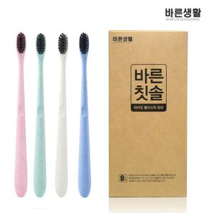 바른생활 바른칫솔 초극세모 8입