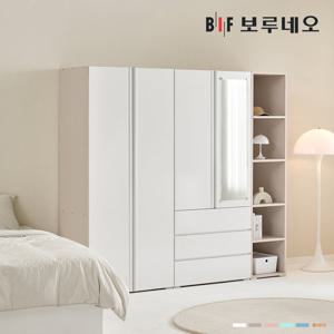 [착불] 보루네오 타키 2000 X세트 장롱 장농 이불장 안방 작은방 원룸 서랍 거울 6자 7자