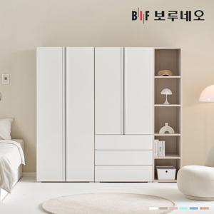 [착불] 보루네오 리키 2000 S세트 옷장 이불장 안방 작은방 원룸 서랍