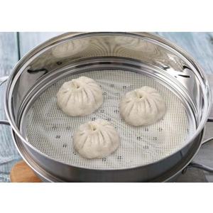 이딜리 찜판 실리콘 찜시트 만두판 찜깔판 깔개 9cm