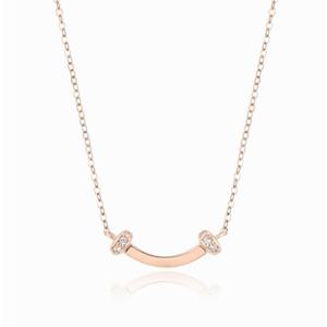 LD 트라이엄프 미니 사파이어 L BAR 라인 목걸이 10K LNT25001T ( 랩그로운 다이아 버전)