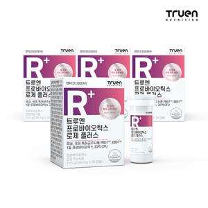 [트루엔] 프로바이오틱스 로제 플러스 여성 질 건강 유산균 30캡슐, 4박스