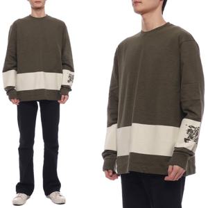 [버버리] 24FW 남성 EKD 스트라이프 긴팔티셔츠 (8091889 LOCH 24F)