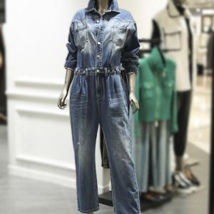 [알렉시스엔] 제시뉴욕 워싱 데님 점프수트 ADW5NSDA6290