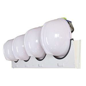 스틸 안전모 거치대 안전모 걸이대 보관함 정리함 4구