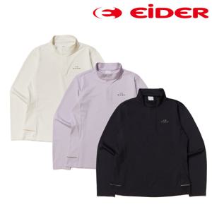 아이더 ESSENTIAL (에센셜) 몰리스   긴팔짚업 티셔츠 DWP24202