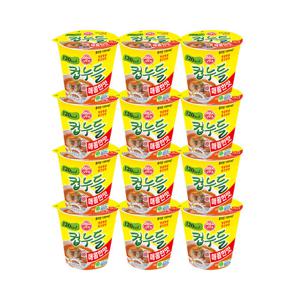 오뚜기 컵누들 매콤한맛 37.8g x 12개 / 컵라면