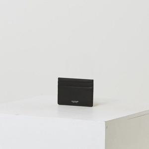 [질스튜어트핸드백] 블랙 가죽 로고 2단 남성 카드지갑 JUHO3F147 BK