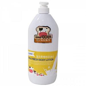 밀크 1L 예리나 후레쉬 바디로션 샤워 보습 촉촉한 목 크림
