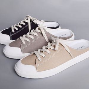 남성 캔버스 뮬슈즈 패션 데일리 신발 운동화 블로퍼