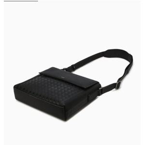 [닥스] 크로스백 그리드 블랙 그리드패턴 소가죽 DBBA4F263BK