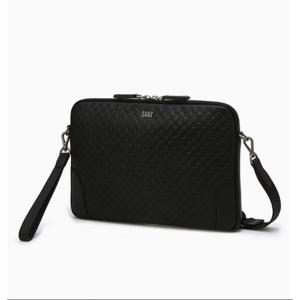 [닥스] 클러치 루이스블랙 DD 패턴 경판 소가죽 DBBA5E013BK