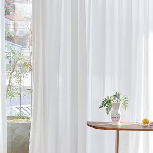 [파르페by알레르망] 1 + 1 오프 비침없는 항균 쉬폰커튼 210x235(대형)