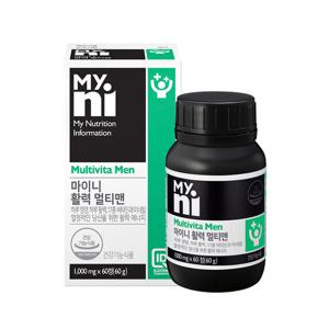 일동제약 마이니 활력멀티맨 60정 1개
