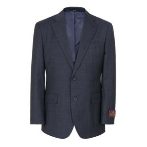 바쏘 체크 패턴 울 정장 자켓(BSX2JF86A)