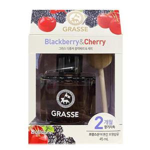 그라스 디퓨저 45ml 블렉베리 체리 방향제