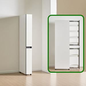 파로마 네오 일로스 200 인출식 슬라이딩 틈새 수납장 NES040