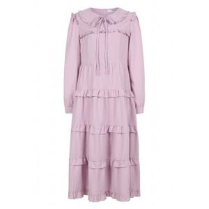 [레코브](레코브) 프릴 티어드 카라 넥리본 원피스(LC61C3OP502X