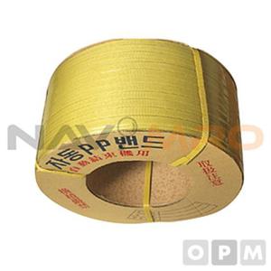 부품 자동 PP밴드 1롤/황색(폭mmx무게kg) 12x10