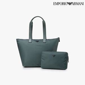[엠포리오 아르마니]남성 리사이클 나일론 미디엄 쇼퍼백(A515132015)