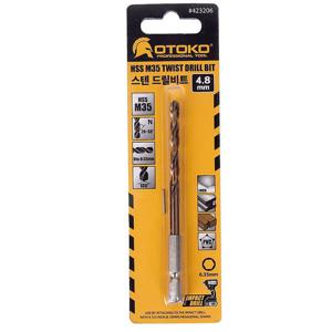 임팩기리 OTOKO 스텐레스 드릴비트 4.8mm/ 코발트