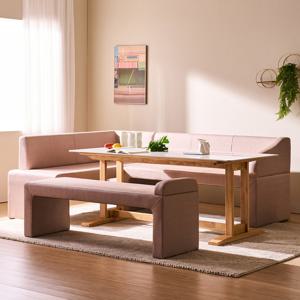 글라세 통세라믹 6인 식탁세트/3인+코너형+3인벤치