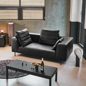 [12/18 20시 라이브 상품권 5만][다우닝] 포네 3인 모듈 전체 천연가죽 소파+스툴