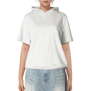 [러브앤쇼] 슬라브 후드 티셔츠 LCFDPTS25