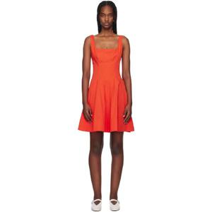25 FW 스타우드 여성 오렌지 웰스 미니 드레스 251386F052019