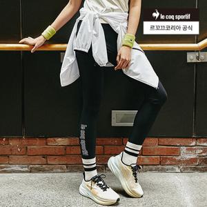 [르꼬끄공식] 여성 트리코트 볼포켓 하이라이즈 레깅스 (QQ122TPF31)