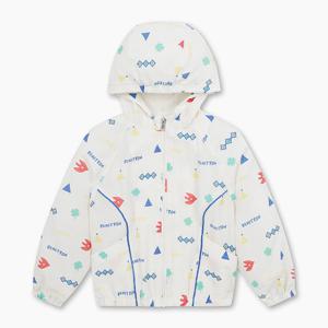 [베네통키즈] 멀티 패턴 바람막이 점퍼_QAJP08531IV