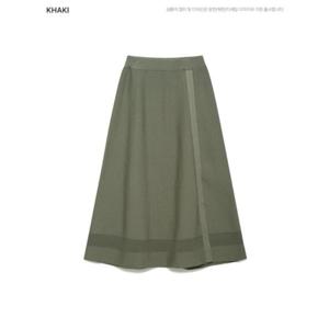 [나이스클랍] N243PWK702 레터링 포인트 훌 스커트