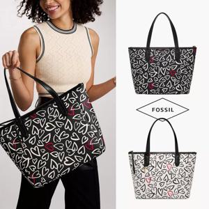 파슬 Fossil SHB2816 여자 가방 프린티드 시드니 토트 숄더백