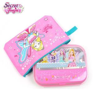 피앤디 시크릿 쥬쥬 다들어가는 식판 도시락 가방 피앤디