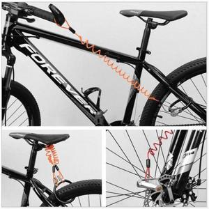 자전거 도난 방지 브레이크 안장 자물쇠 와이어
