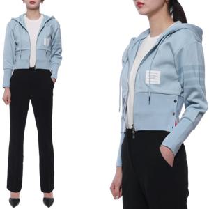 [톰브라운] 24SS 여성 더블 페이스 후드집업 (FJT314A J0051 480 24S)