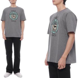 [메종키츠네] 24SS 남성 시티 코인즈 반팔티셔츠 (MM00110KJ0118 H131 24S)