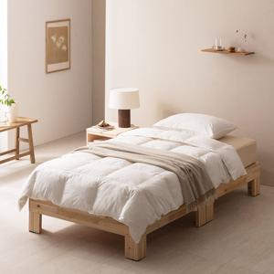 라자가구 딘 평상형 삼나무 침대 Q