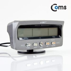 Coms 차량용 시계(달력 온도계) VST-7045V 차량용