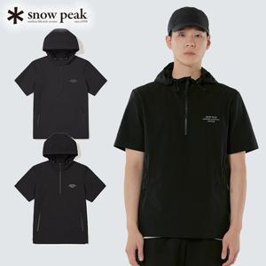 스노우피크 [택가 159,000원] 프로 반팔 후드 아노락 S23MMTAN30