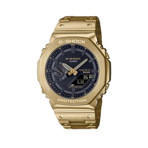 지샥 지얄오크 풀메탈 블루투스 터프솔라 남자 메탈시계 GM-B2100GD-9A