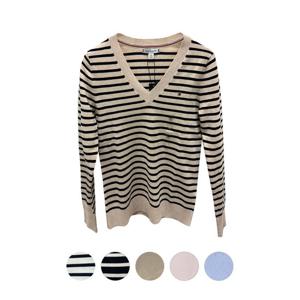 [타미힐피거] 여성 비스코스 브이넥 니트 XW04713 76J5114